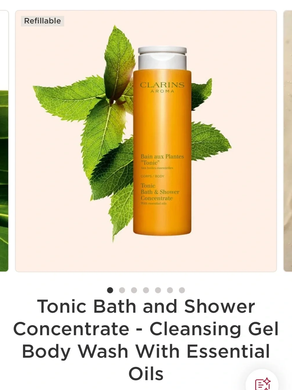 Brand New Clarins Tonic Bath & Shower Concentrate